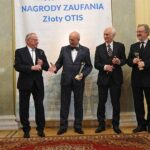 Laureaci Honorowej Nagrody Zaufania Złoty Otis 2018 w dziedzinie medycyny: prof. Krzysztof Bielecki, prof. Marek Krawczyk, prof. Wojciech Noszczyk, prof. Jarosław Reguła