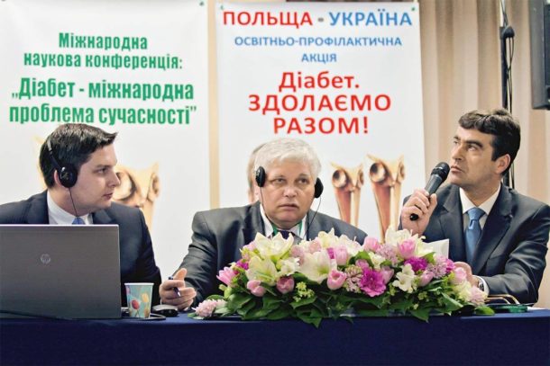 Międzynarodowa konferencja „Cukrzyca – międzynarodowy problem cywilizacyjny” w Kijowie (2012)