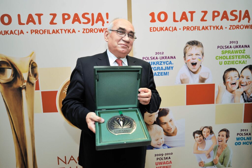 Prof. Bolesław Rutkowski – inicjator akcji „Uwaga nerki!” (2009)