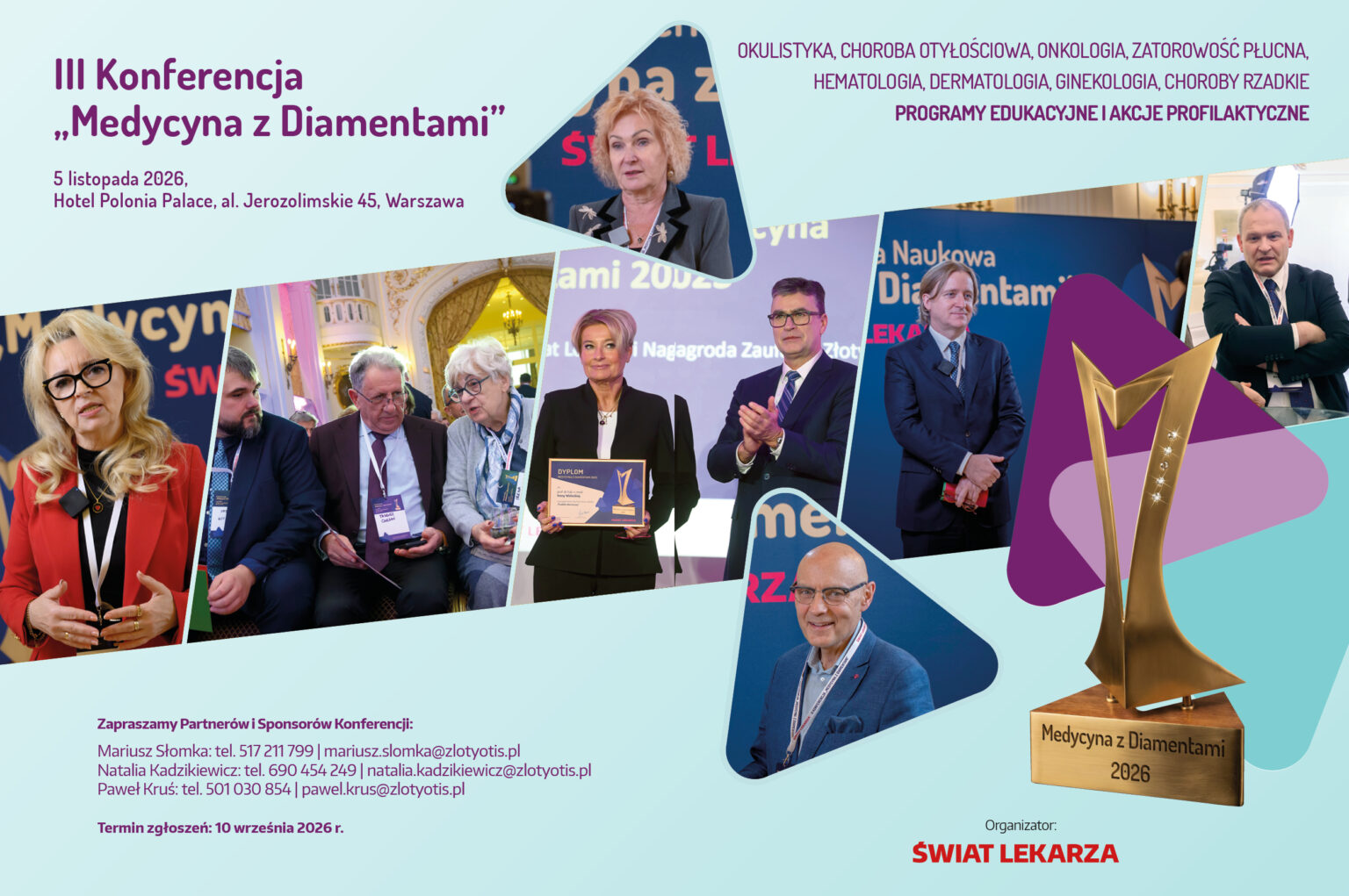 III Konferencja Medycyna z Diamentami - baner